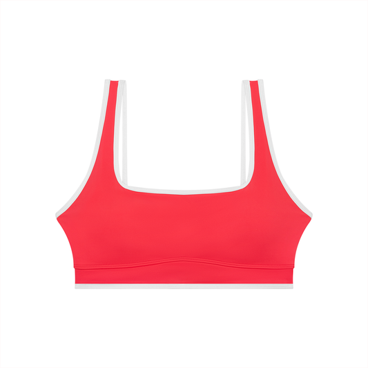 Women’s Colour-Block U-Neck Sports Bra