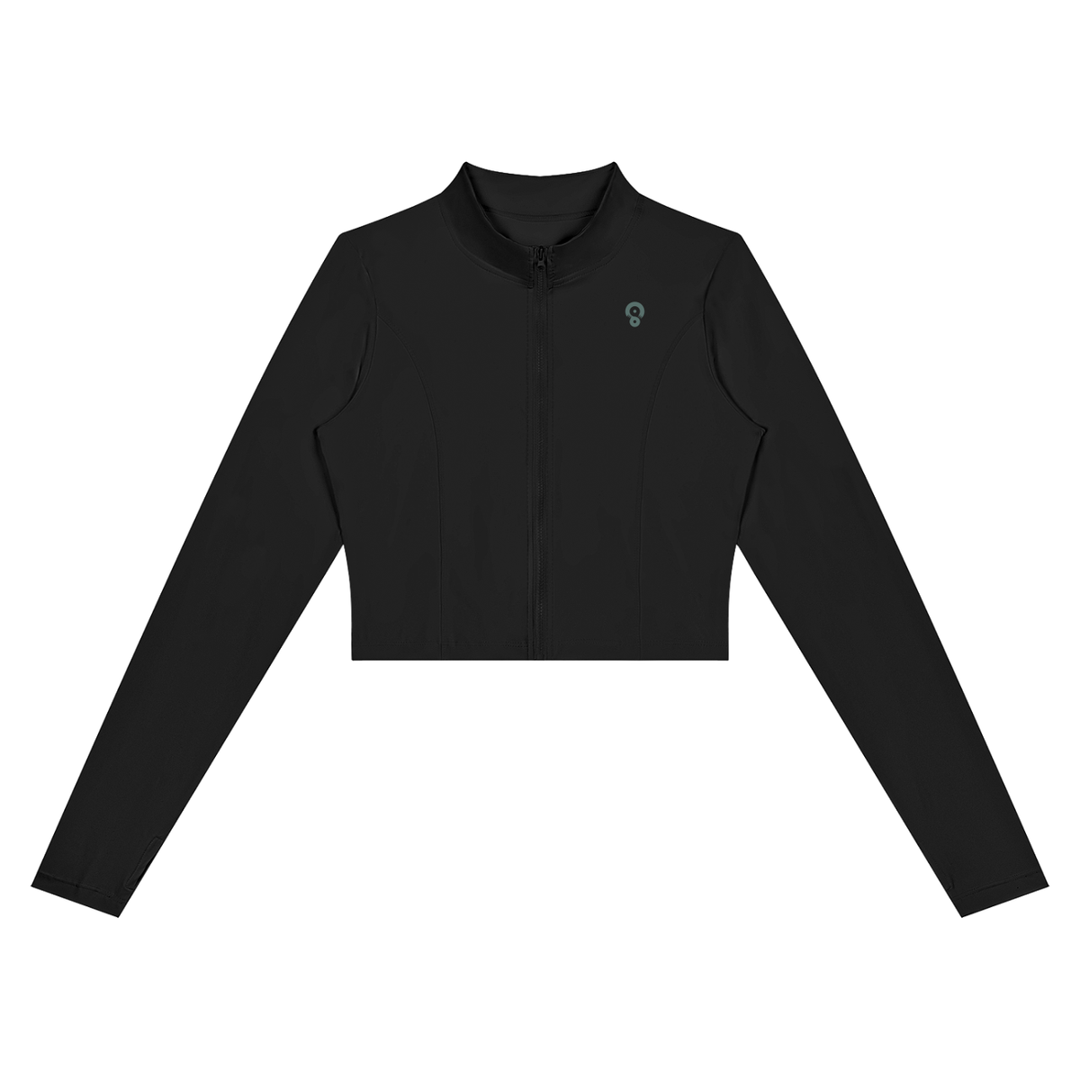 Women’s Cropped Zip Sports Jacket