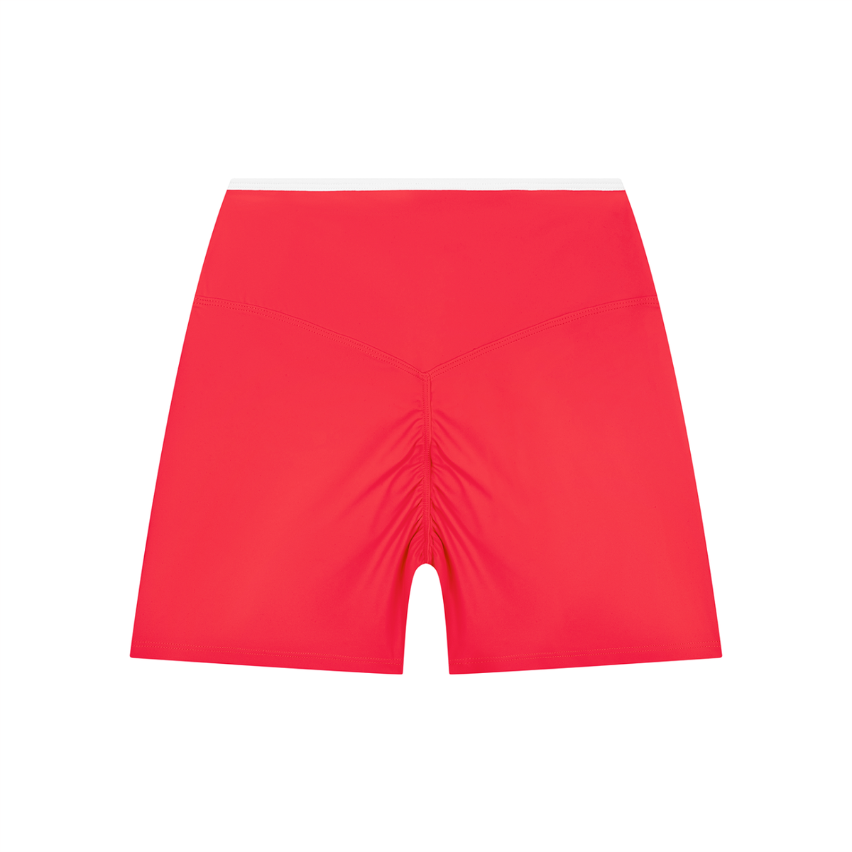 Women’s Colour-Block High-Rise Yoga Shorts