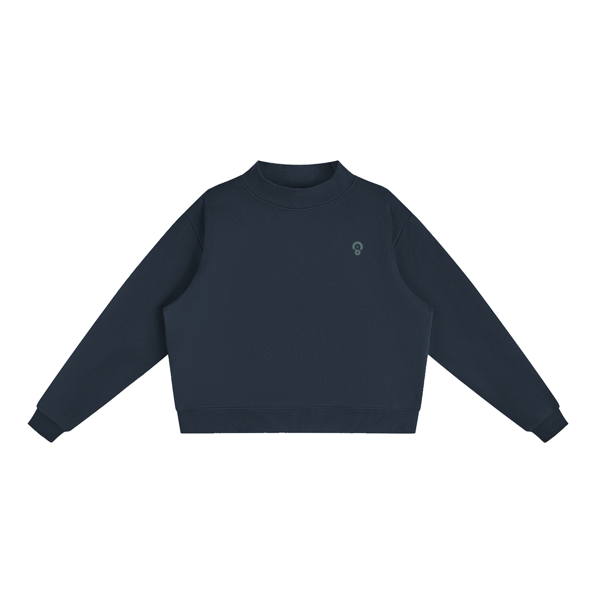 Women’s Essential Fleece Mock-Neck Sweatshirt