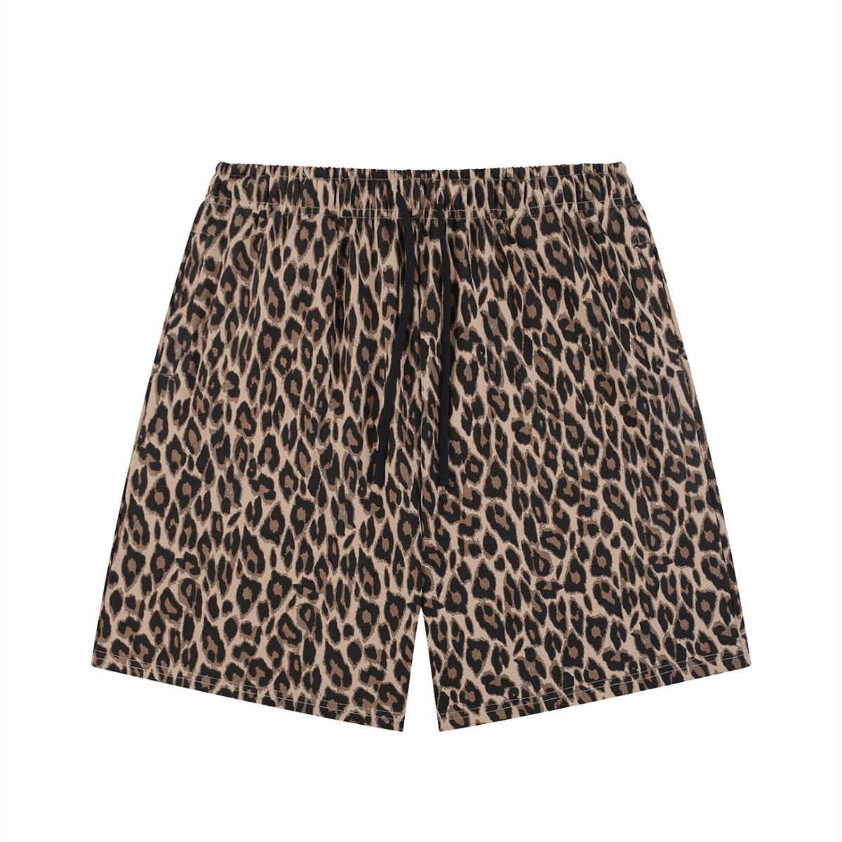 Camo Line — Heavyweight Leopard Drawstring Shorts