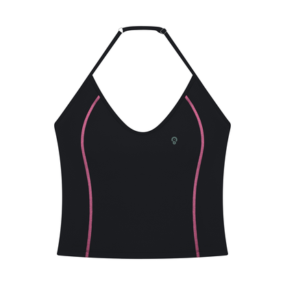 Women's Halter Neck Yoga Tank Top