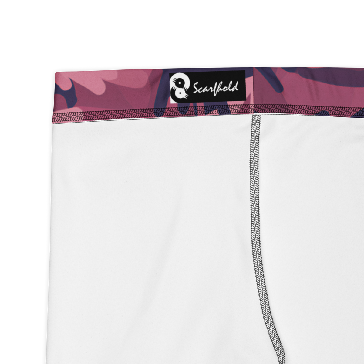 Brake Burnished Orchid mid-rise comfort leggings, fabric and construction details.