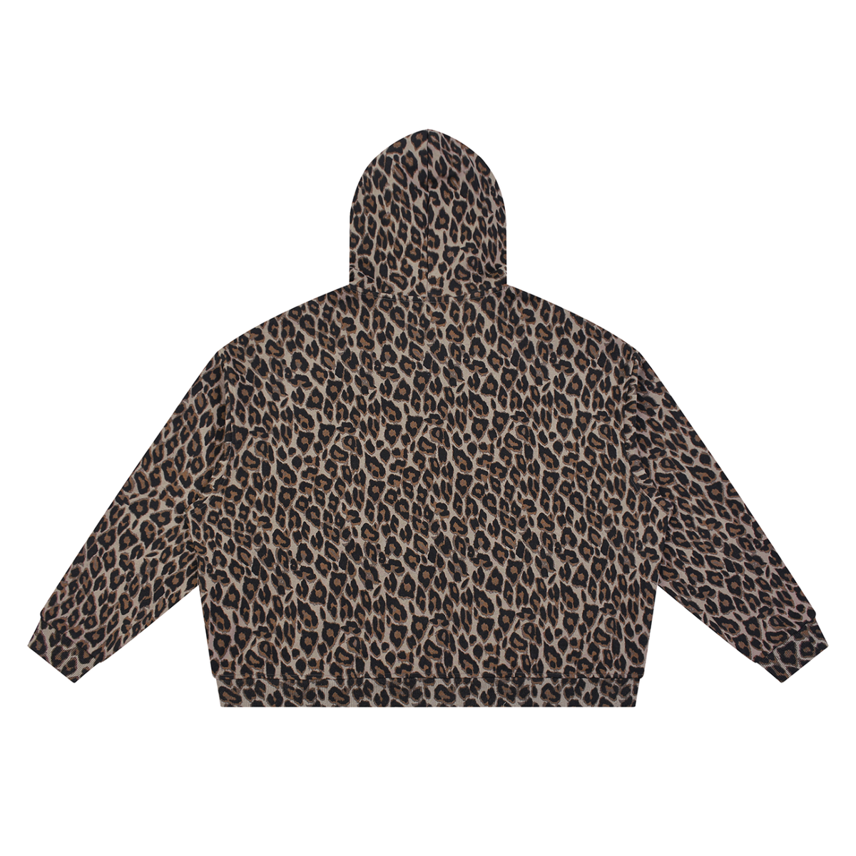 Camo Line — Heavyweight Leopard Full-Zip Hoodie