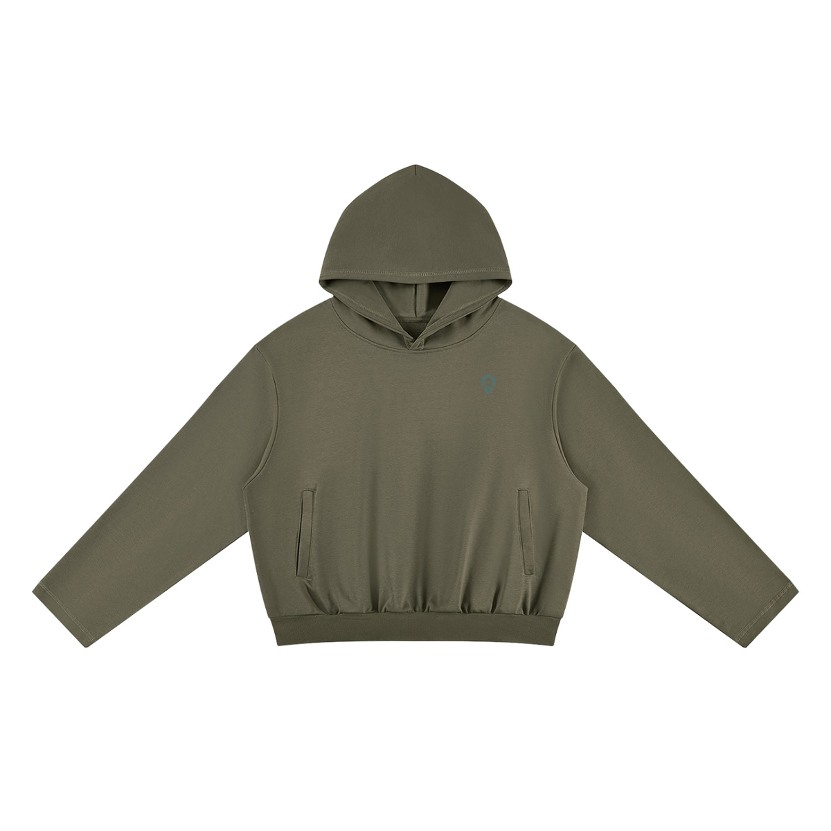 Oversized Drop-Shoulder Hoodie