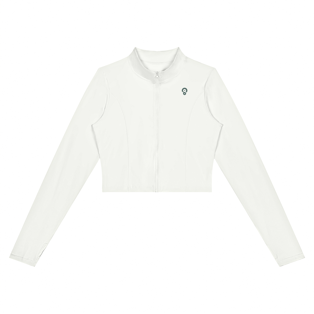 Women’s Cropped Zip Sports Jacket