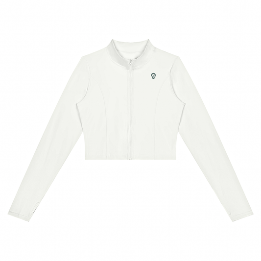 Women’s Cropped Zip Sports Jacket