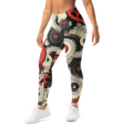 Coggetta · Scarfhold Palette mid-rise everyday leggings, left-front view.