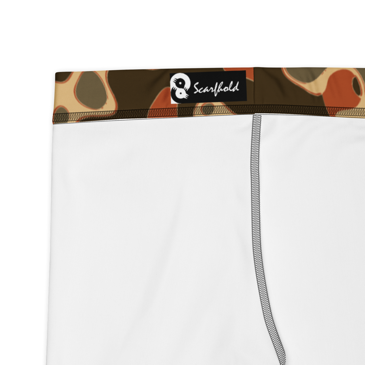 Copse Fall mid-rise comfort leggings, fabric and construction details.