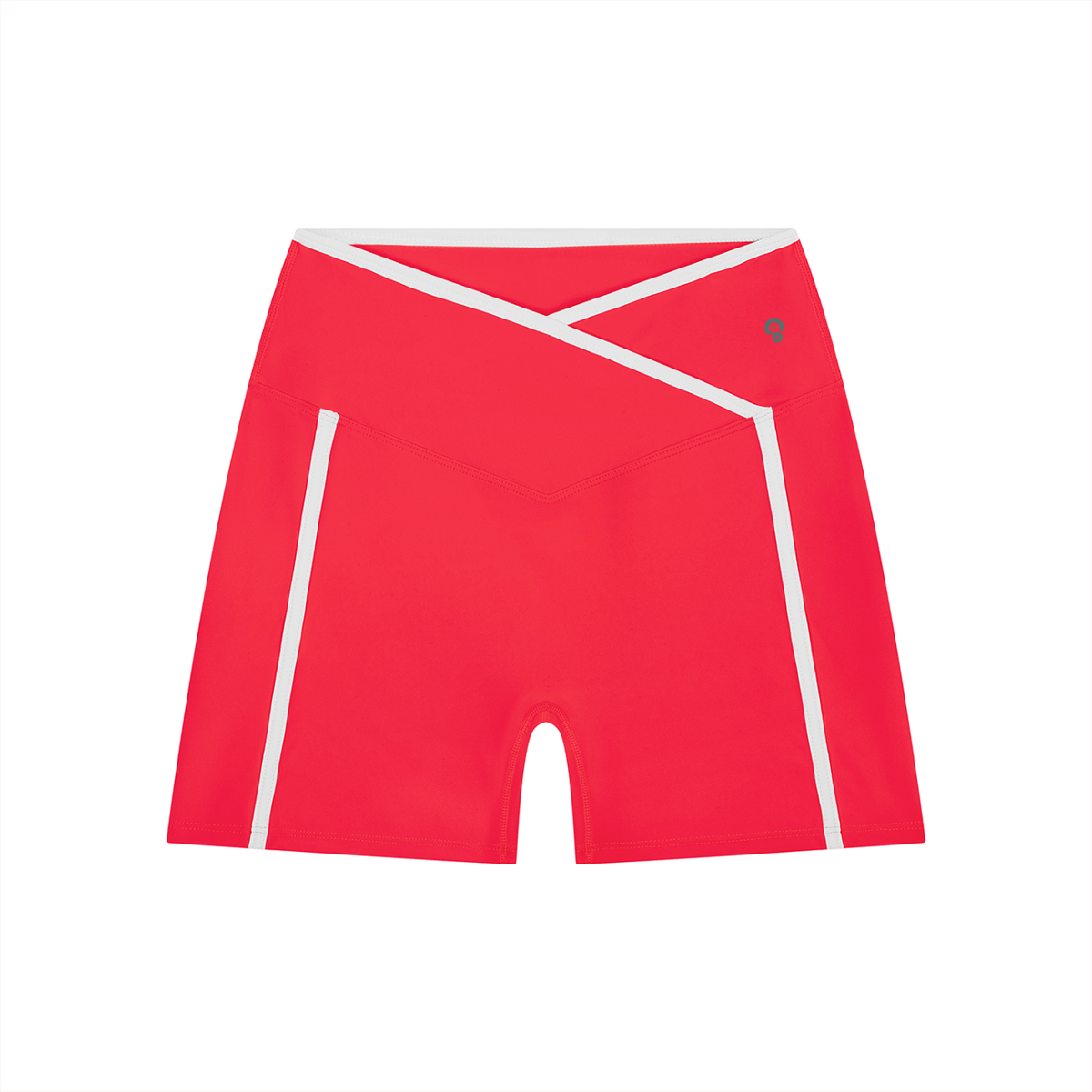 Women’s Colour-Block High-Rise Yoga Shorts