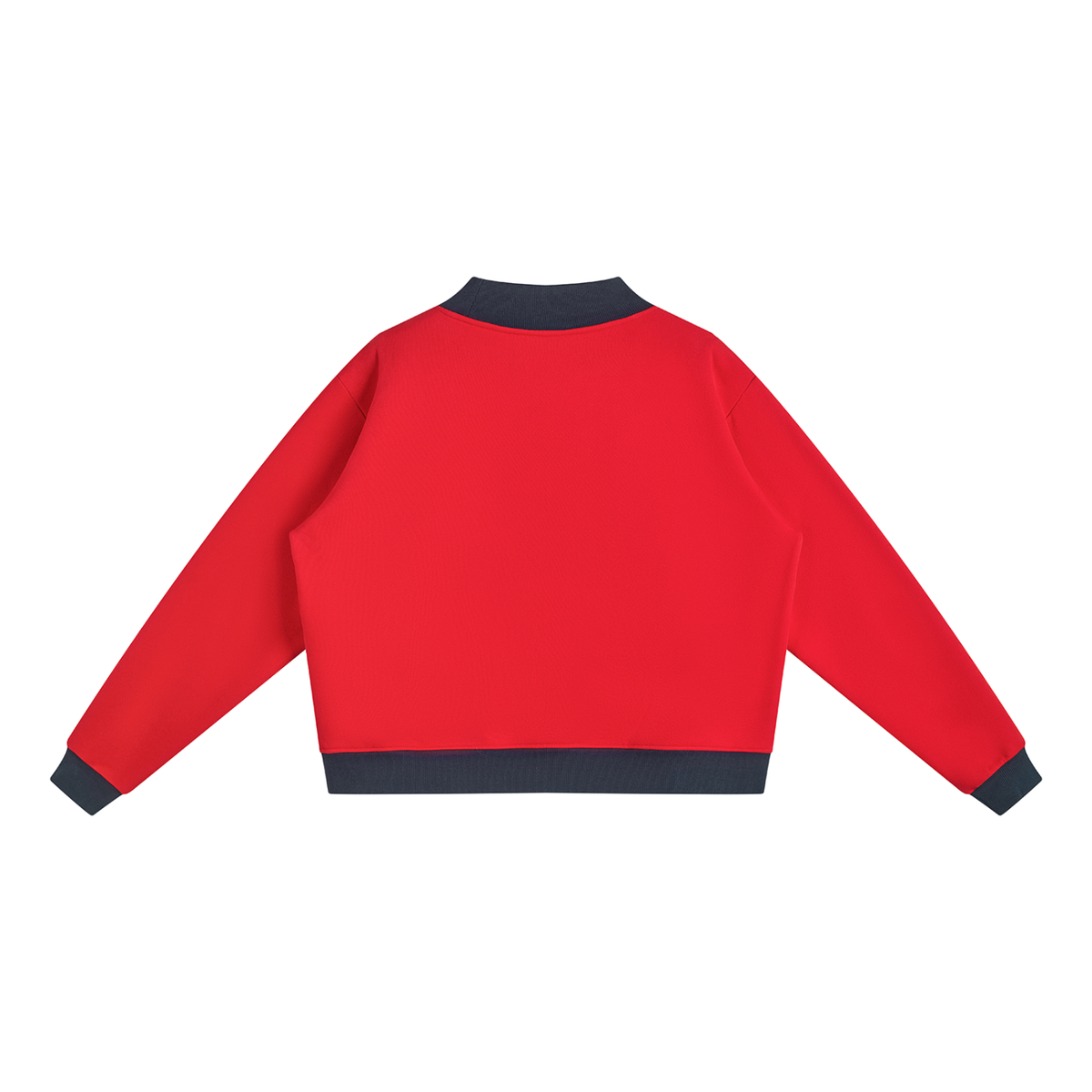 Women’s Fleece Mock-Neck Crew Sweatshirt