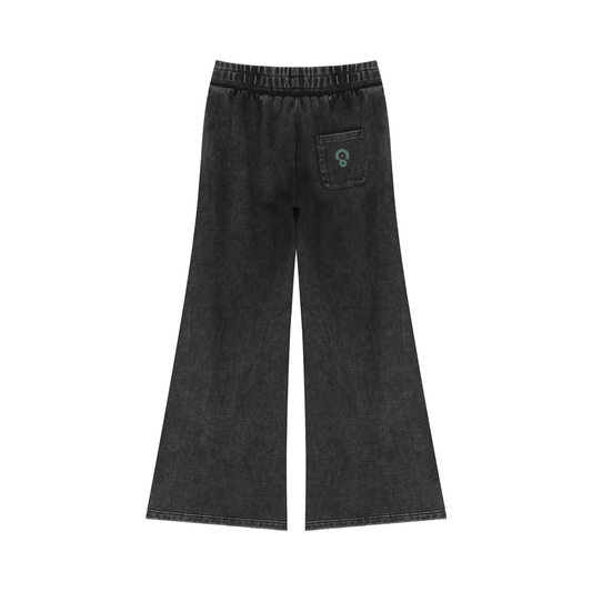 Women’s Mineral-Wash Flared Sweatpants