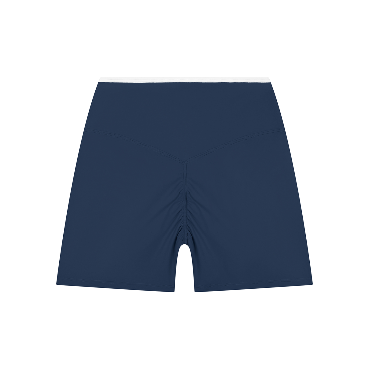Women’s Colour-Block High-Rise Yoga Shorts