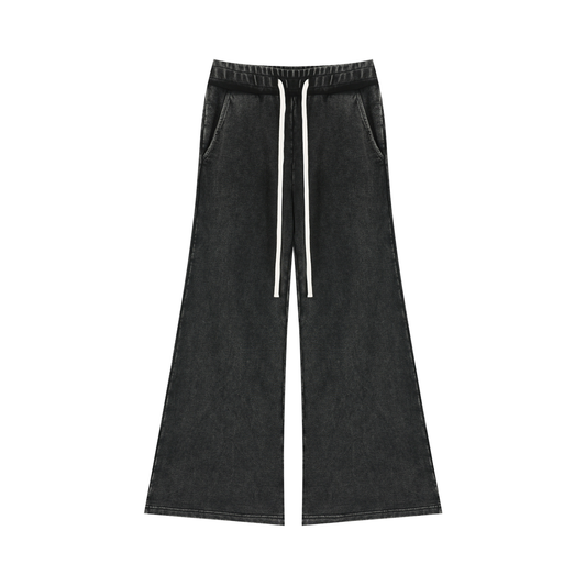 Women’s Mineral-Wash Flared Sweatpants