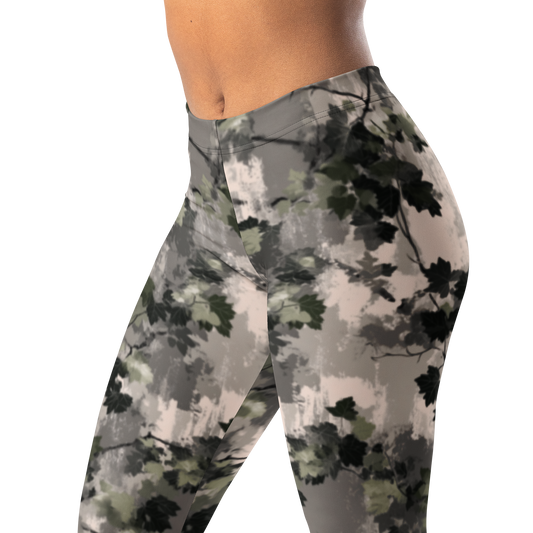 Detrita · Urban mid-rise everyday leggings, waistband and pattern detail.