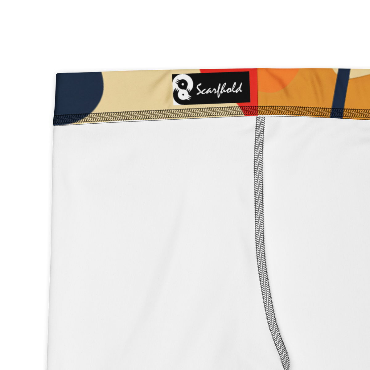 Dripp Primary Shift camouflage mid-rise comfort leggings, fabric and construction details.
