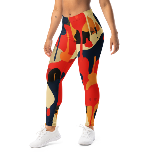 Dripp · Primary Shift mid-rise everyday leggings, left-front view.