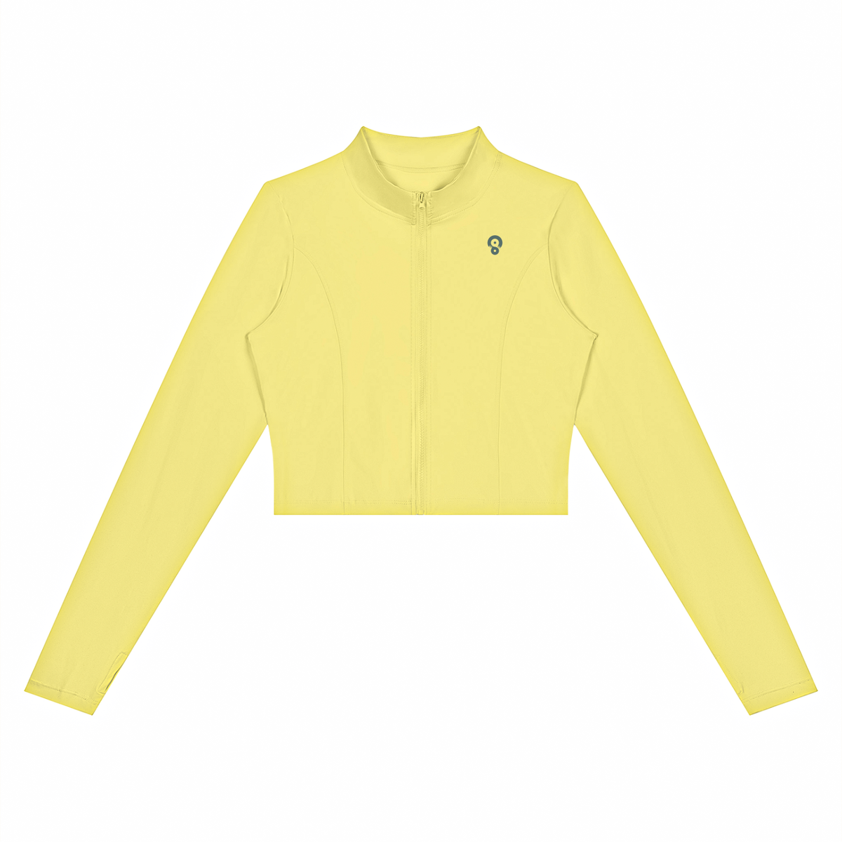 Women’s Cropped Zip Sports Jacket