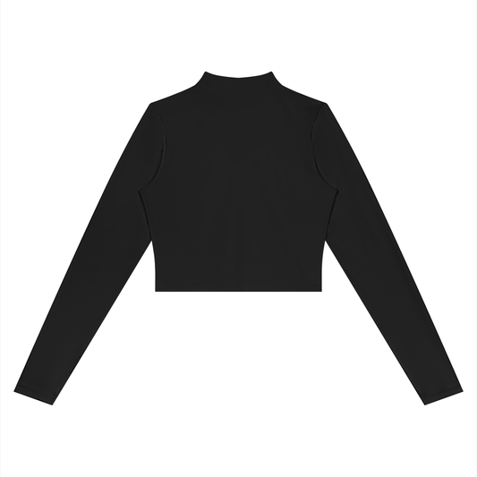 Women’s Cropped Zip Sports Jacket