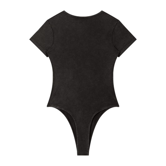 Mono Line — Mineral Wash Crewneck Bodysuit