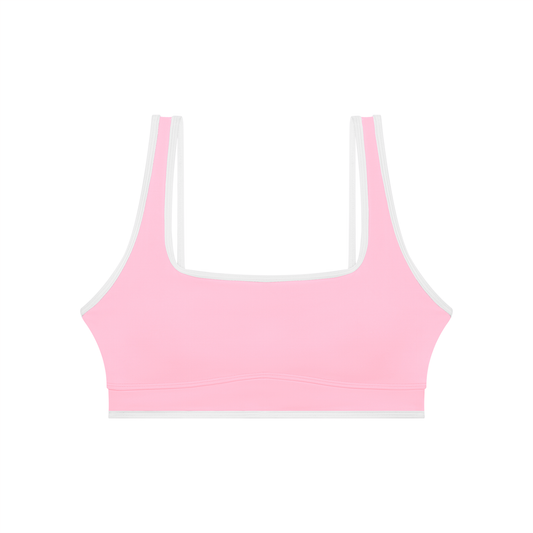 Women’s Colour-Block U-Neck Sports Bra