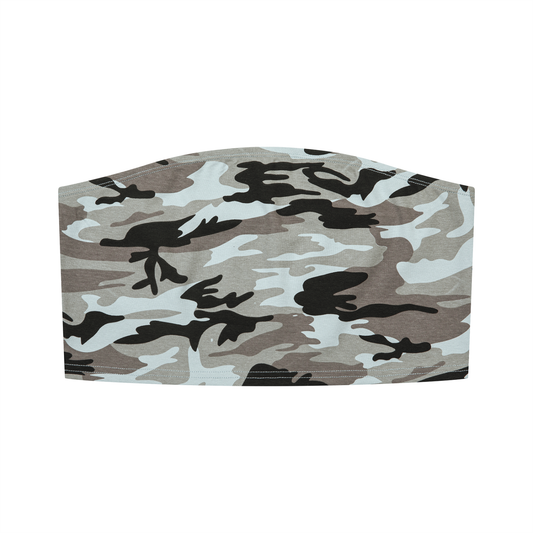 Camo Line — Cropped Tube Top