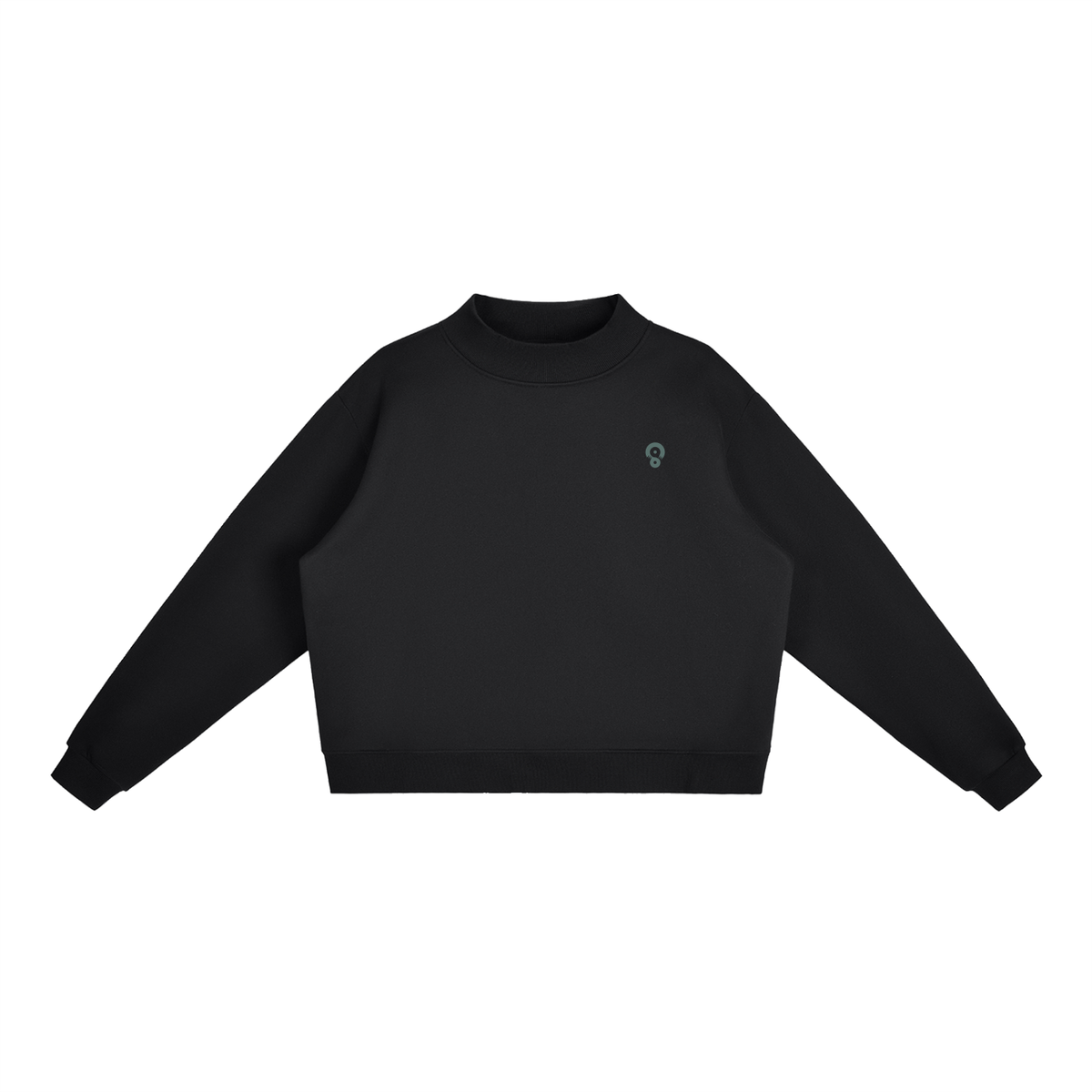 Women’s Essential Fleece Mock-Neck Sweatshirt