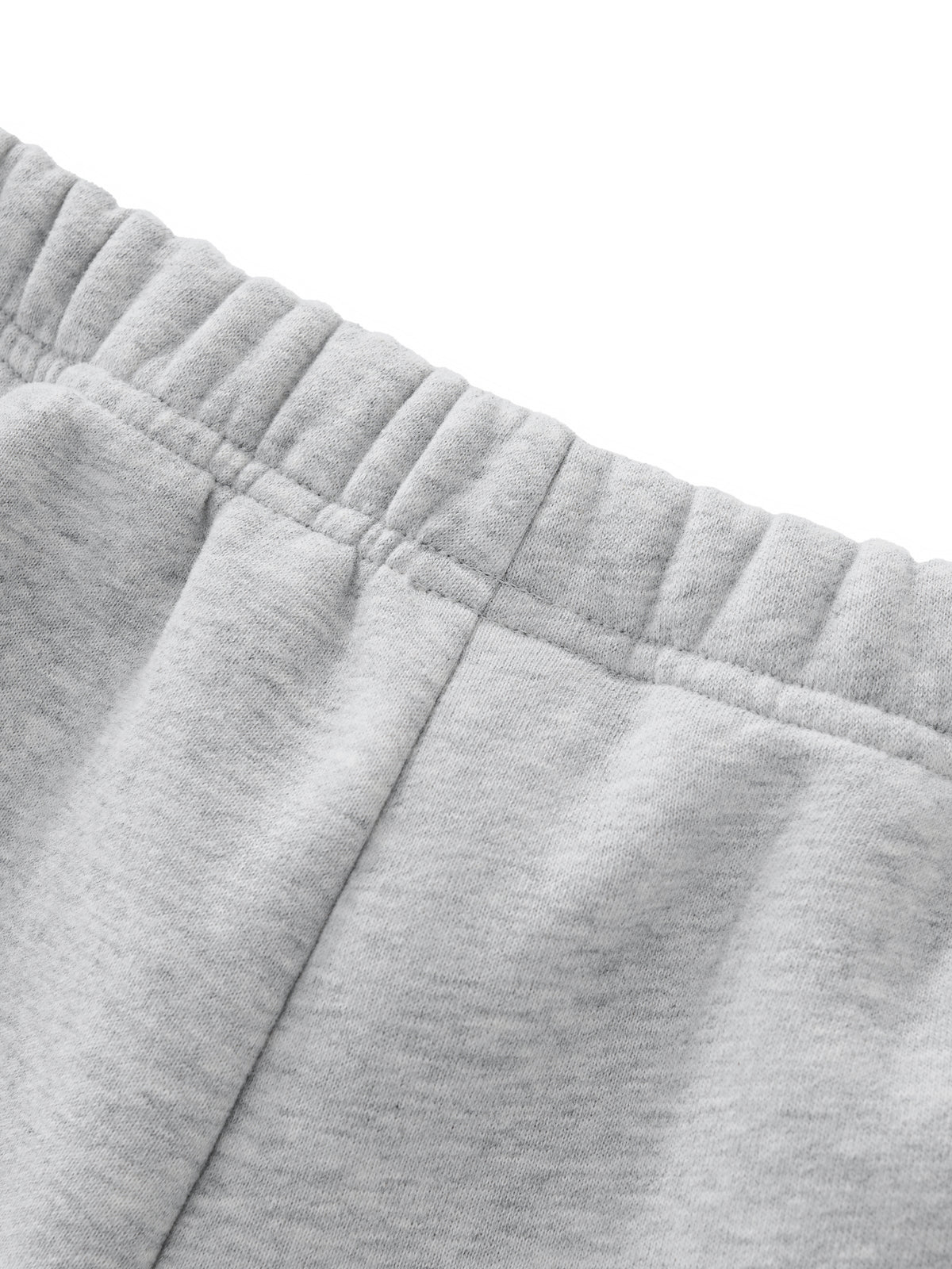 Women’s Essential Fleece Drawstring Sweatshorts — garment construction detail