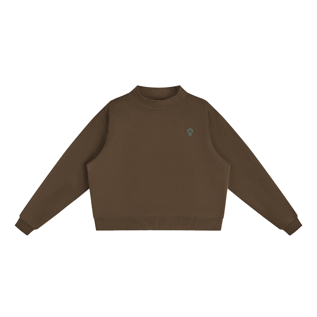 Women’s Essential Fleece Mock-Neck Sweatshirt
