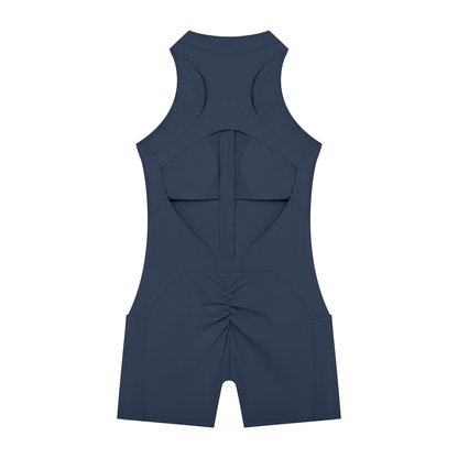 Women’s Quarter-Zip Yoga Romper