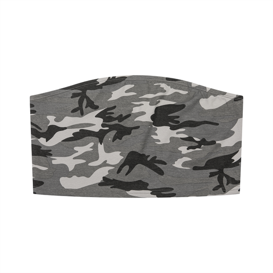 Camo Line — Cropped Tube Top