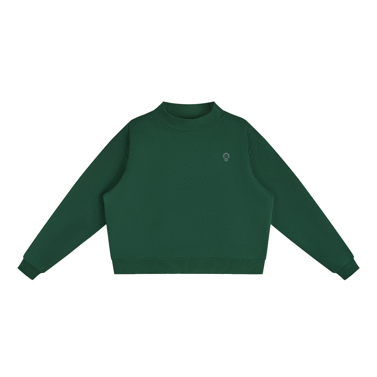 Women’s Essential Fleece Mock-Neck Sweatshirt