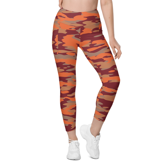 Gulf · Deliciousness high-waisted pocket leggings, front view.