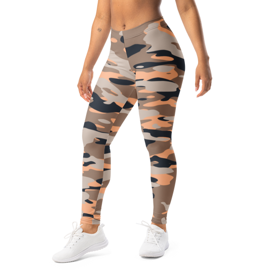 Gulf · Flavour-Full mid-rise everyday leggings, left-front view.
