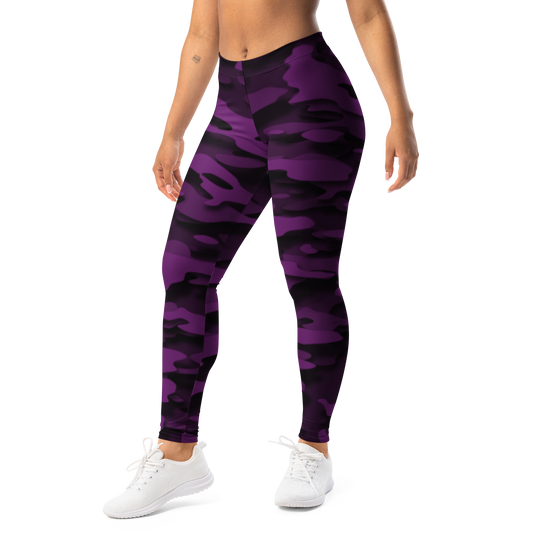 Gulf — Relief · Dahlia mid-rise everyday leggings, left-front view.