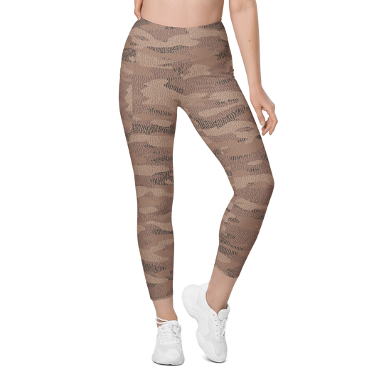 Gulf — Turing · Relaxed Elegance high-waisted pocket leggings, front view.