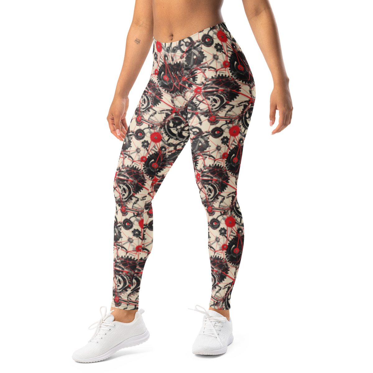 Interlink · Scarfhold Palette mid-rise everyday leggings, left-front view.