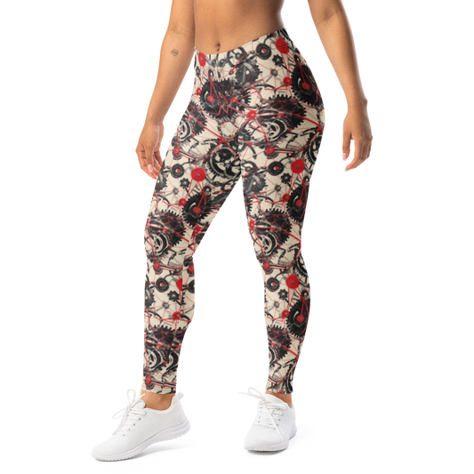 Interlink · Scarfhold Palette mid-rise everyday leggings, left-front view.