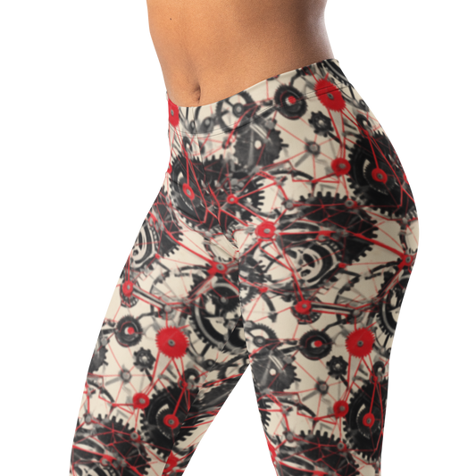 Interlink · Scarfhold Palette mid-rise everyday leggings, waistband and pattern detail.
