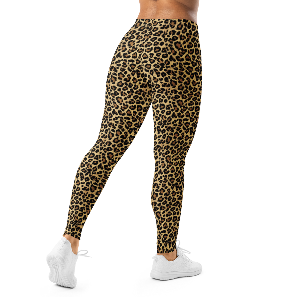 Jagr mid-rise comfort leggings, back view.