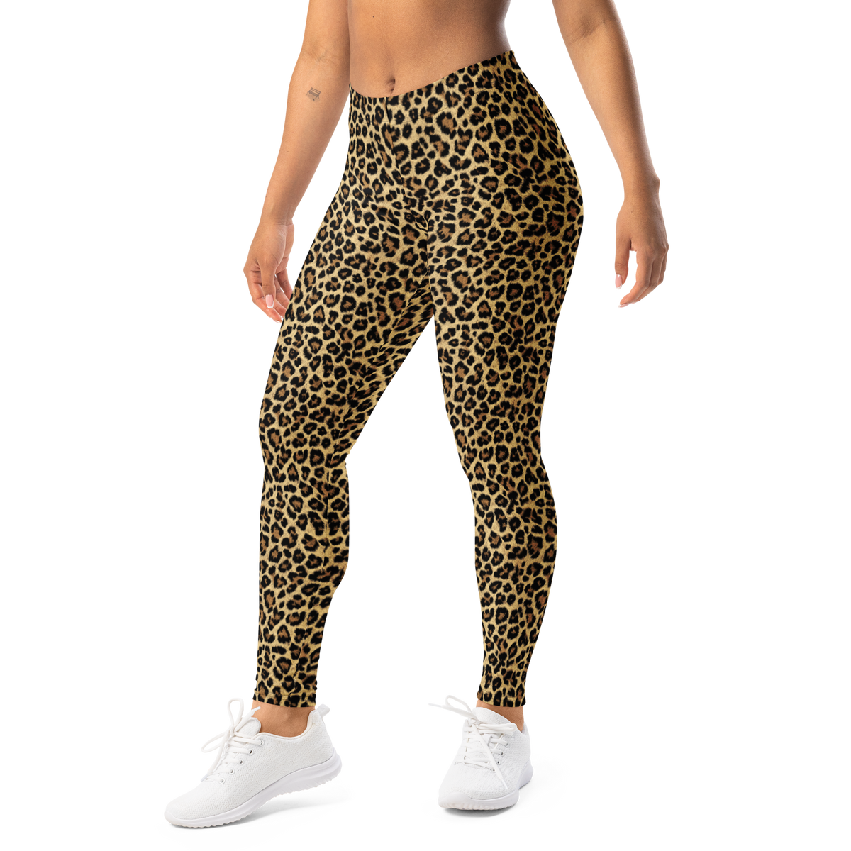 Jagr mid-rise everyday leggings, left-front view.