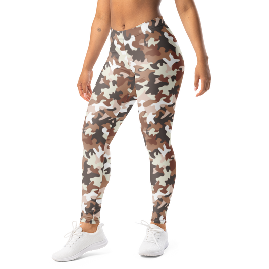 Jigg · Relaxed Elegance mid-rise everyday leggings, left-front view.