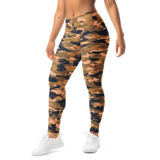 Marsho · Flavour-Full mid-rise everyday leggings, left-front view.