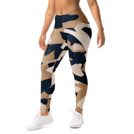 Mica · Dusk Transit mid-rise everyday leggings, left-front view.