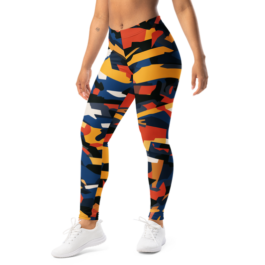 Mica · Primary Shift mid-rise everyday leggings, left-front view.