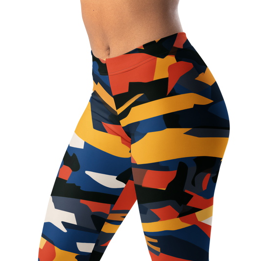 Mica · Primary Shift mid-rise everyday leggings, waistband and pattern detail.