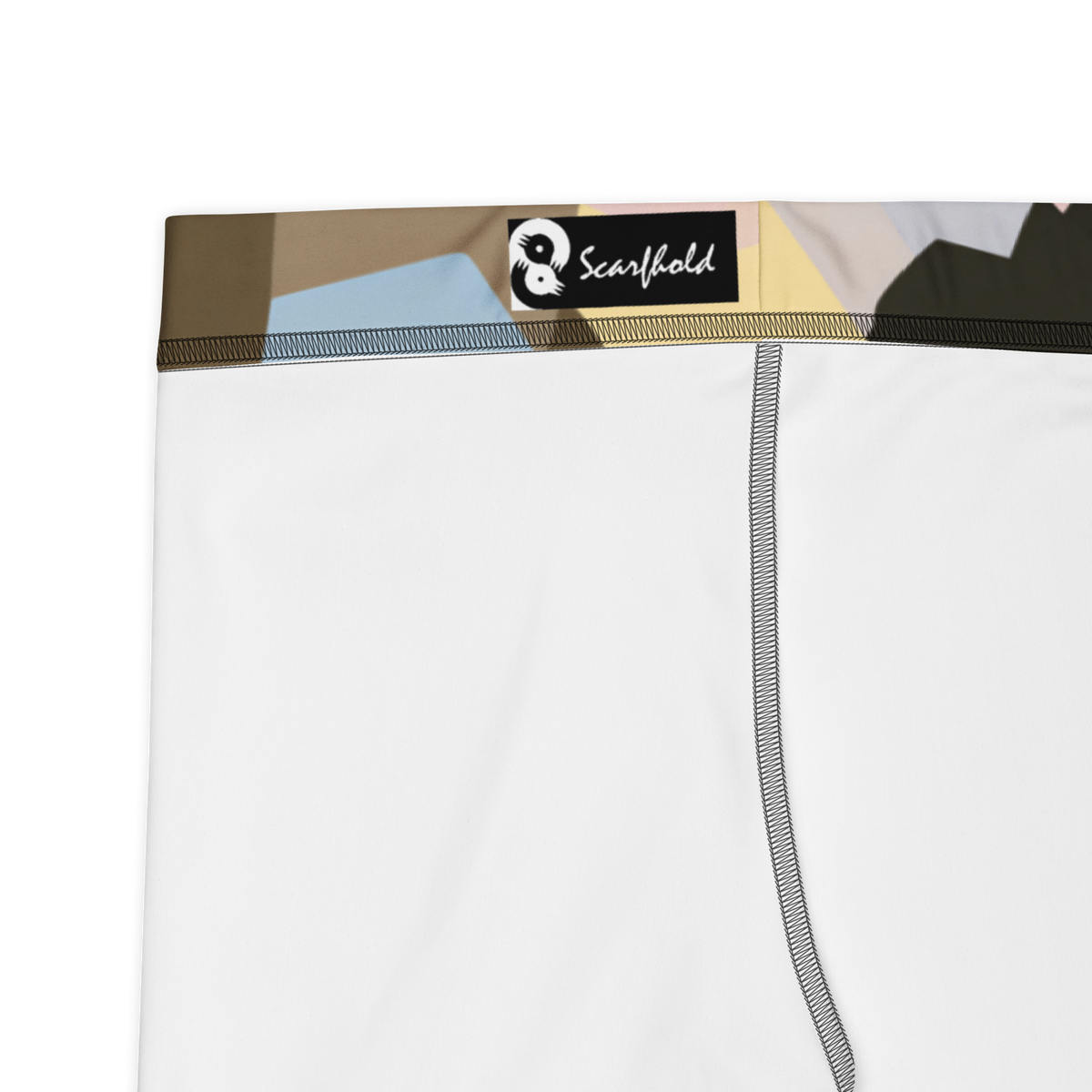 Mica Soft Current camouflage mid-rise comfort leggings, fabric and construction details.
