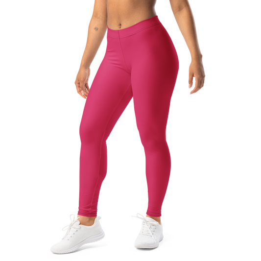 Plain · Innuendo mid-rise everyday leggings, left-front view.