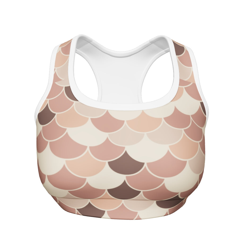 DIGITA MOCHA MOUSSE #A6 PADDED SPORTS BRA