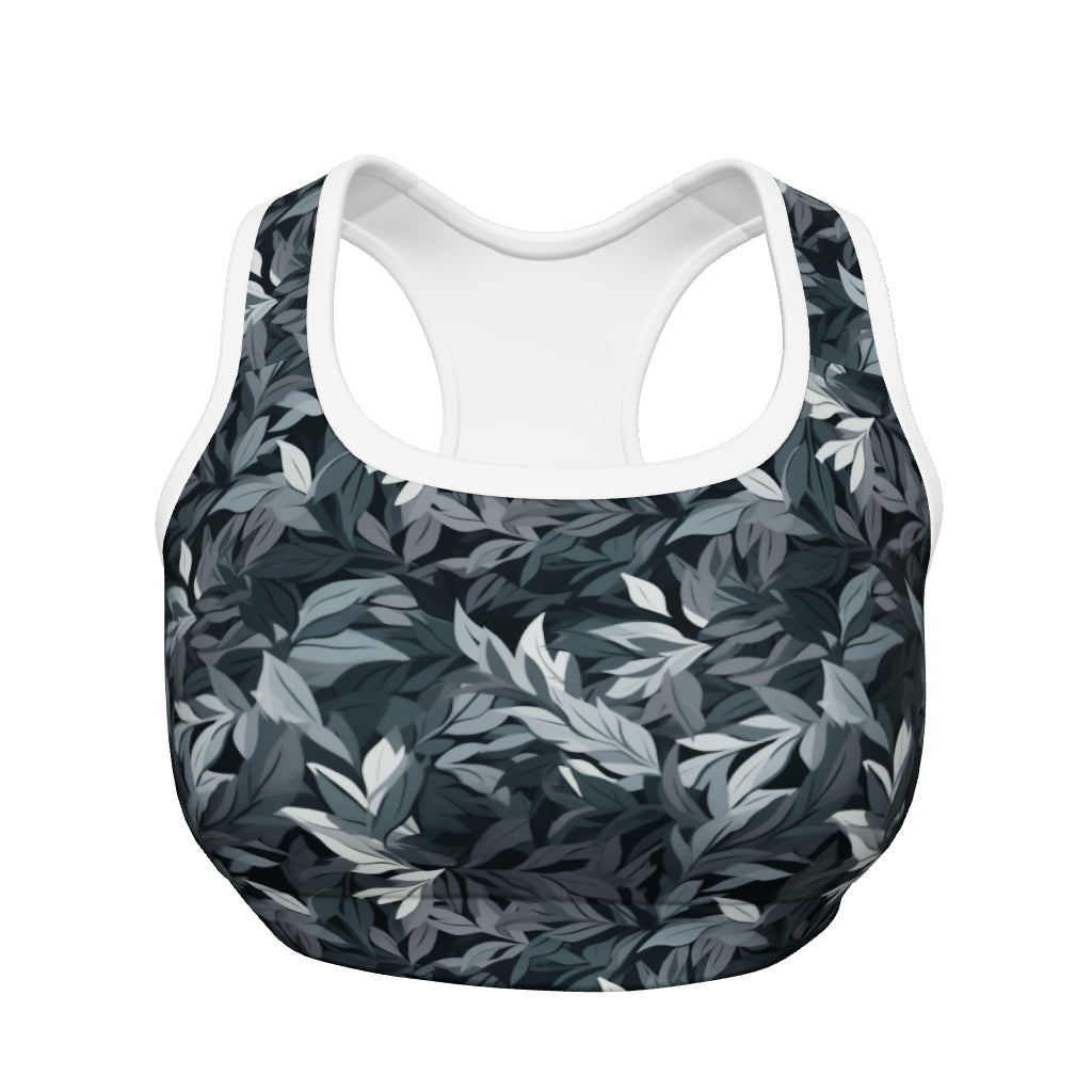 FOLIA BLACK #A1 PADDED SPORTS BRA